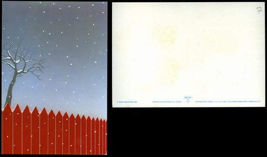 Silk-Screen (Snow I by Key)