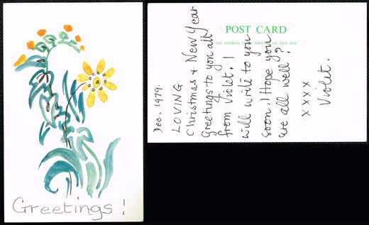 Bilhete Postal (aquarela)