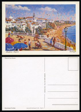 Portugal Algarve Albufeira 1 (Oleo de Cruz Pereira - Galeria Arco)