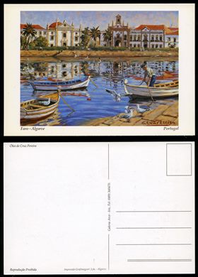 Portugal Algarve Faro (Oleo de Cruz Pereira - Galeria Arco)