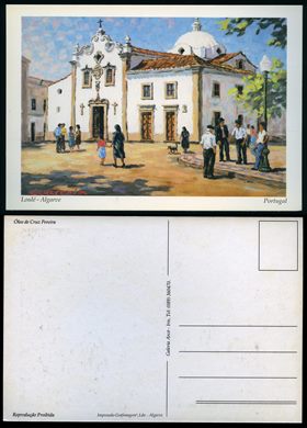 Portugal Algarve Loule (Oleo de Cruz Pereira - Galeria Arco)