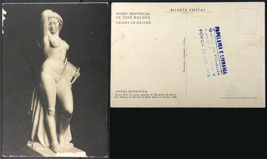 Portugal, Calas da Rainha, Museu Provincial de Jose Malhoa, Figura decorativa