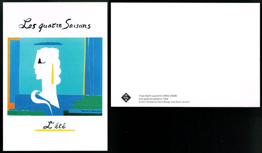 Les Quatre Saisons - Yves Saint Laurent (1936-2008) 2