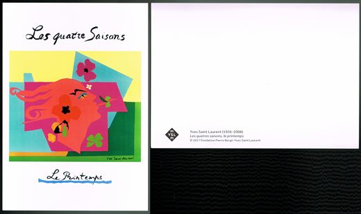 Les Quatre Saisons - Yves Saint Laurent (1936-2008) 3