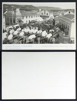 Portugal, Acores, Terceira, Costume Regional, Dia de Bodo - Agfa
