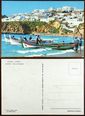 Portugal, Albufeira, Barcos dos pescadores 218