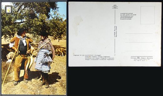 Portugal, Alentejo, Pastor e ceifeira 353