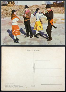 Portugal, Algarve, Bailarico na eira, Trajes regionais 110-VM-103 Edicoes Ambar