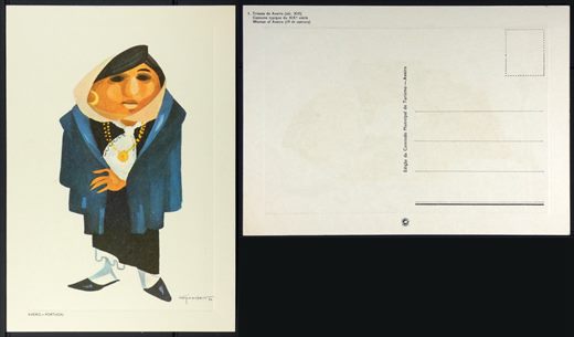 Portugal, Aveiro, Tricana de Aveiro (sec.XIX) 1 - Comissao Municipal de Turismo