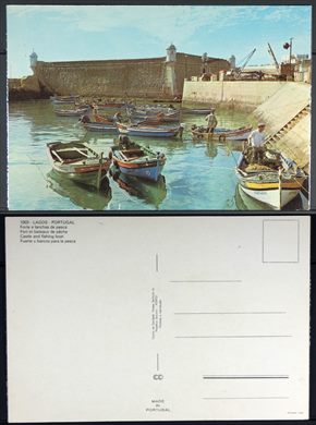 Portugal, Lagos, Forte e lanchas de pesca 1003 - CC