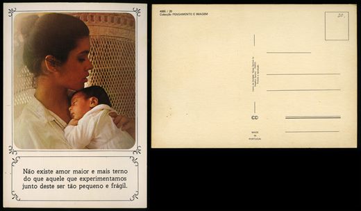 Mae e bebe 4065-20 Coleccao Pensamento e Imagem