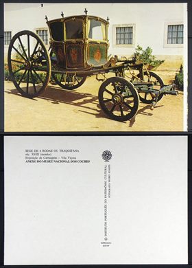 Museu Nacional dos Coches, SEGE de 4 RODAS OU TRAQUITANA - Inst. Port. do Pat. Cultural