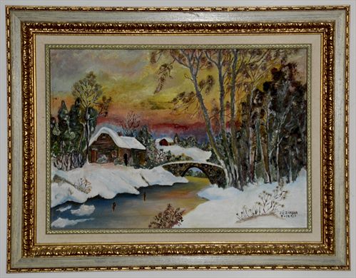 Pintura oleo sobre tela 3