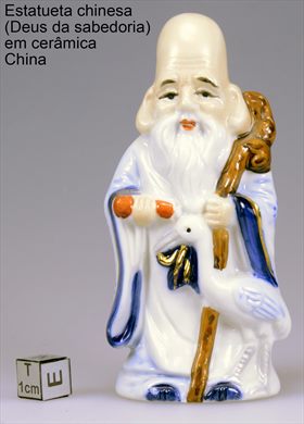 Sete Deuses da Sorte - Fukurokuju - Deus da Sabedoria Riqueza e Fertilidade