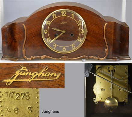 Junghans Relogio de mesa de pendulo