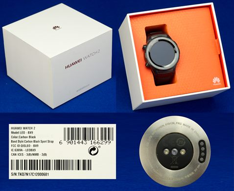 Huawei Watch 2 LEO-BX9 Carbon Black