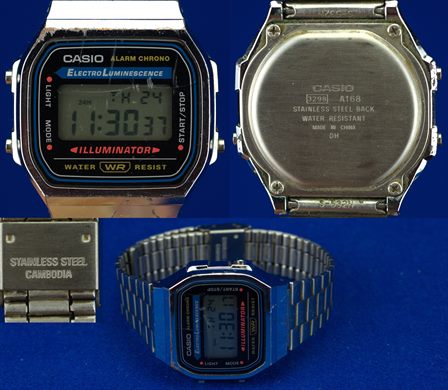 Casio A168WA-1