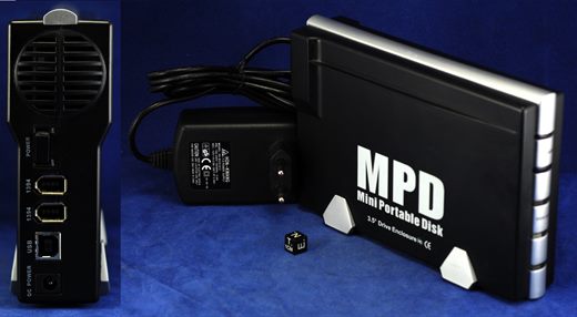 MPD Mini Portable Disk 3.5 enclosure