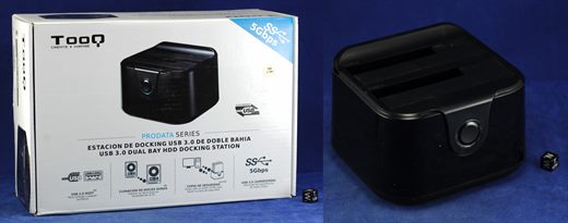 Tooq Prodata USB 3.0 Dual Bay HDD Docking Station