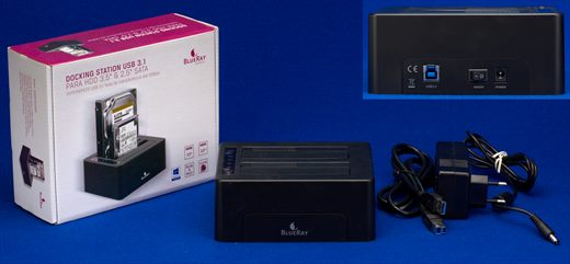 BlueRay Docking Station USB 3.1