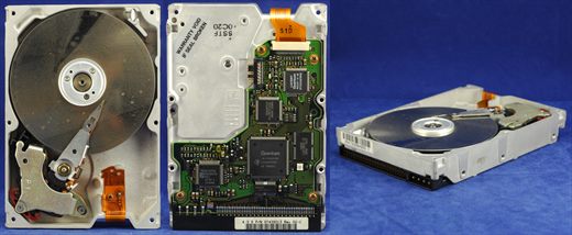 HDD IDE 3,5 L silver