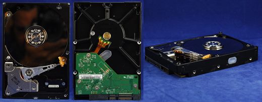 HDD SATA 3,5 L Black