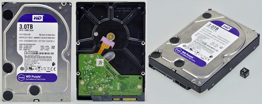 WD Purple 3.Tb WD30JRX-89G3VYO SATA