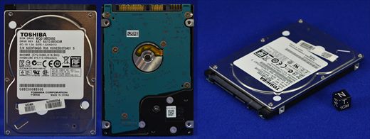 Toshiba MQ01ABD050 500Gb SATA
