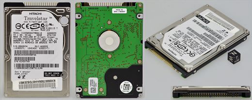 Hitachi Travsar IC25N060ATMR04-0 60Gb IDE 2.5