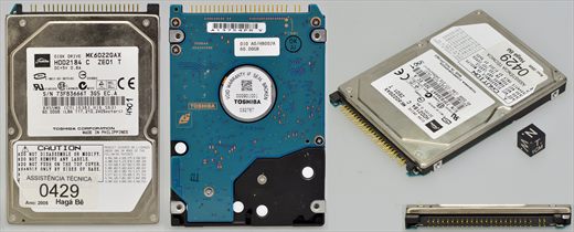 Toshiba MK6022GAX 60Gb 2.5 IDE 2005
