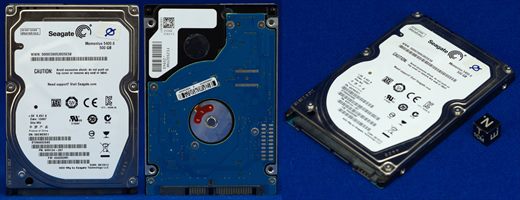 Seagate ST9500325AS 500Gb SATA