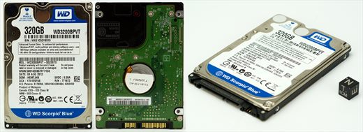 Western Digital WD3200BPVT 320GB