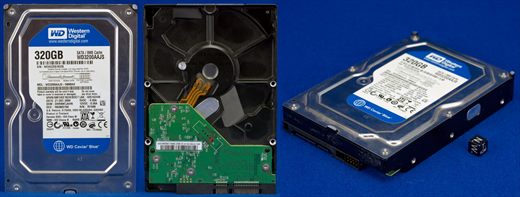WD Caviar Blue WD3200AAJS SATA 320GB