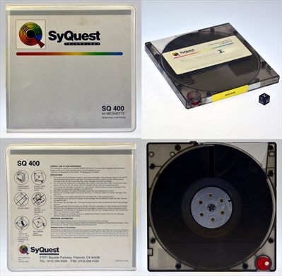 SyQuest SQ 400 44 Megabyte DWG.58056-001 Rev.C 1991