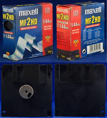 Maxell MF2HD 1.44MB (10pcs)