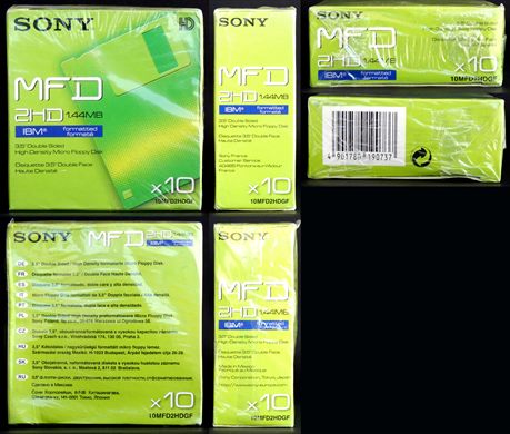 Sony MFD 2HD 3.5