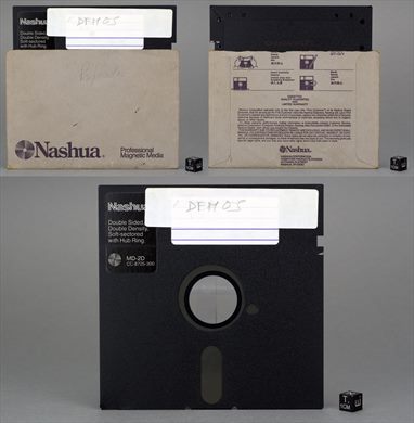 Nashua 5.25 Floppy diskette MD-2D CC-8725-300