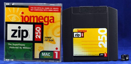 Iomega Zip 250 Mac Disco flexivel