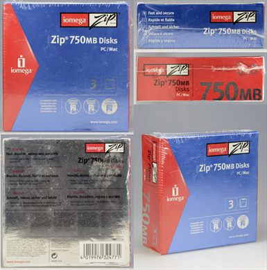 iomega Zip 750Mb disk