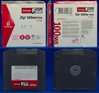 Iomega Zip 100 Mb Disk PC-Mac