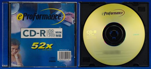 e-Proformance CD-R 80min-700Mb 52x