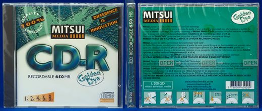 Mitsui CD-R 650MB (sealed)