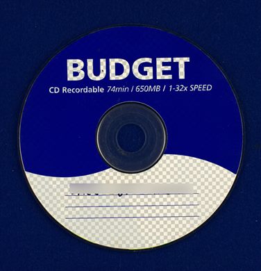 Budget CD-R 650MB 1-32x