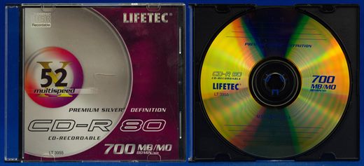 Lifetec CD-R 80 700MB LT 3955