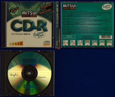 Mitsui Media CD-R 650MB 8x