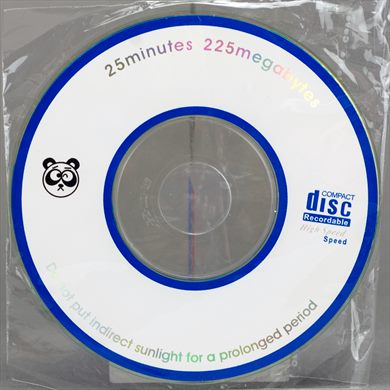 Panda Compact Disc Recordable 25 minutes 225 Mb
