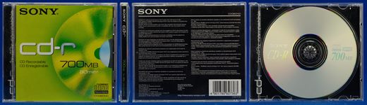 Sony CD-R 80 700Mb Supremas CDQ80ND