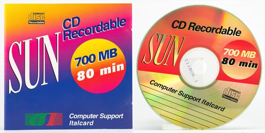 SUN - CD Recordable 700MB 80 min
