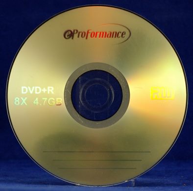 eProFormance DVDPlusR 4.7gb 8x
