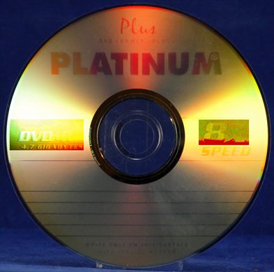 Platinum DVDPlusR 4.7gb 8x